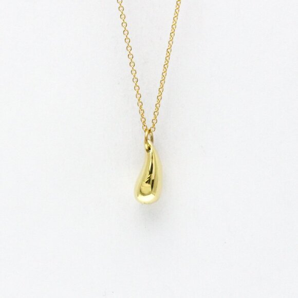 Tiffany & Co. Jewelry - TIFFANY 18k Gold Teardrop Necklace